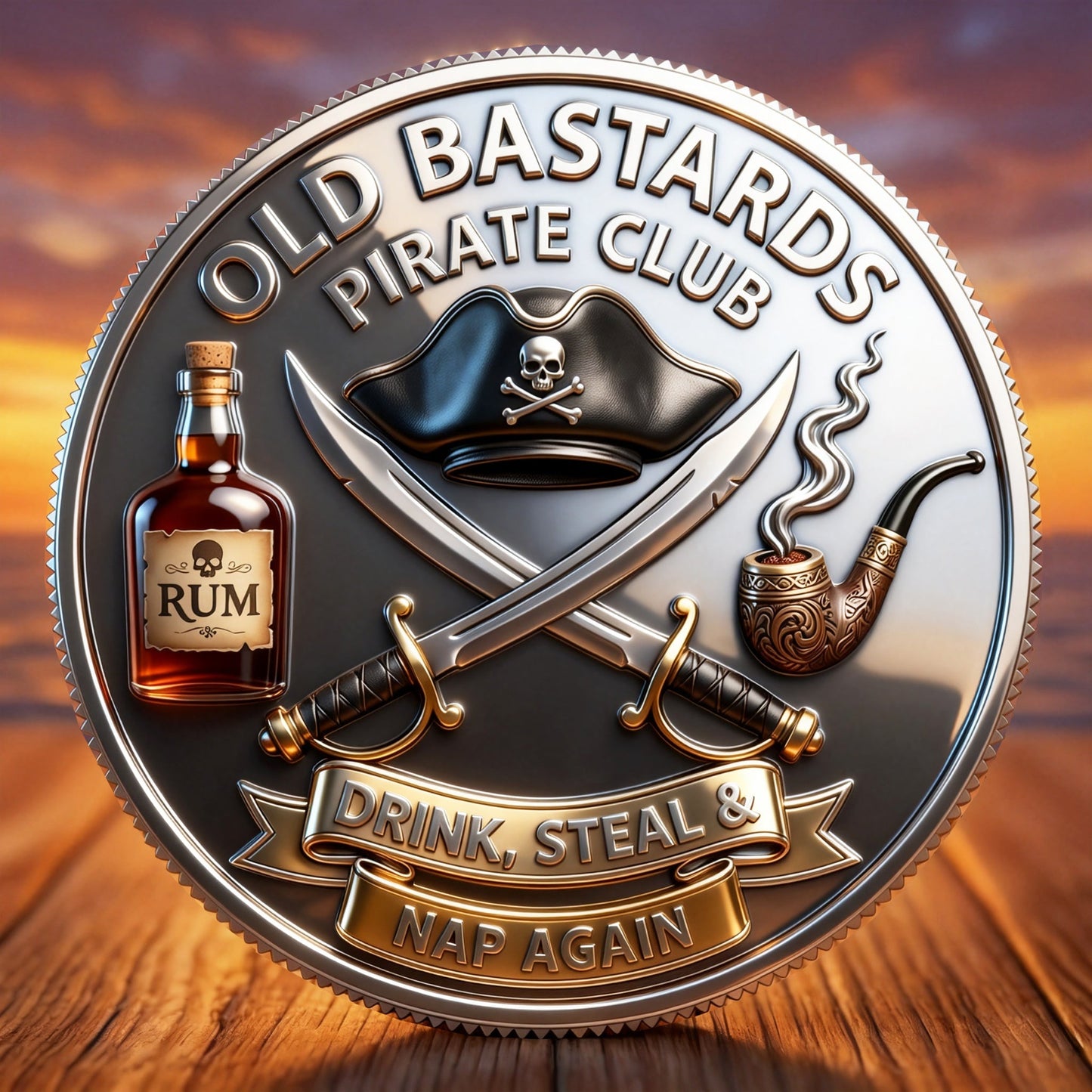 šLast Day 60% OFF - Old Salt Pirate Club