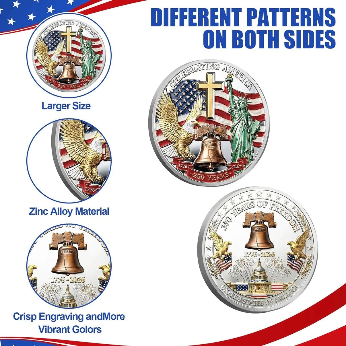 UNITED STATES 25O THANNIVERSARY COIN