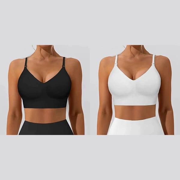 💗Women's Solid Color Wireless Backless Bra