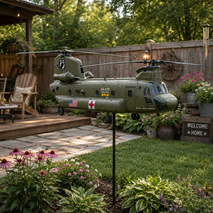 🏆Last Day Promo: 49% OFF 🎖️-Vietnam Veteran UH-1 Helicopter Wind Spinner- ✈️Buy 3 Free Shipping Today!