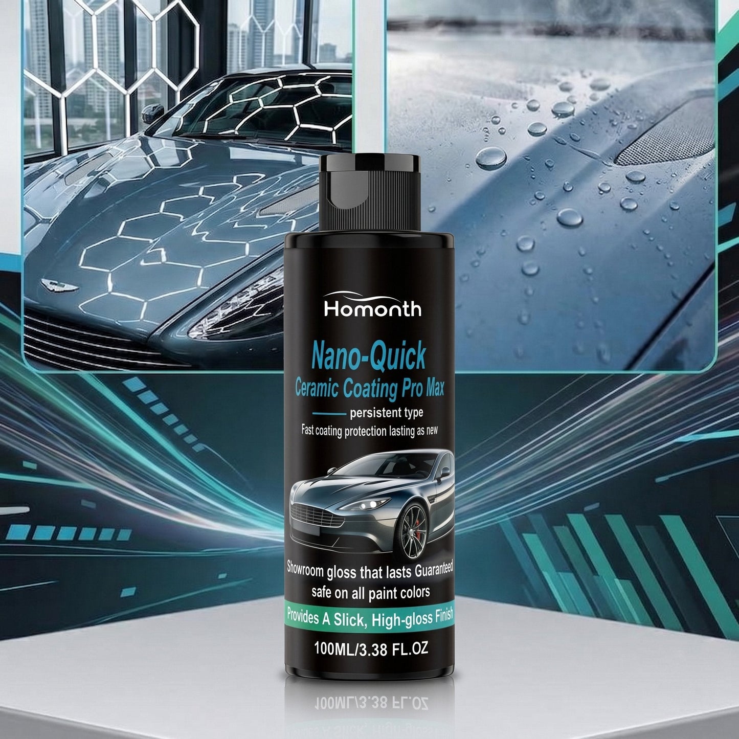 Nano Ceramic Coating Professional Edition MAX Version is specially designed for automobiles