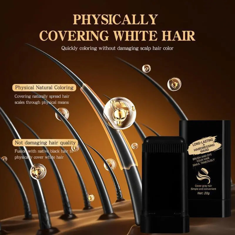 🎁Last Day 46% OFF🧔‍♂️Waterproof Hair & Beard Filler Stick – Erase Grays, Instantly Natural! ✨