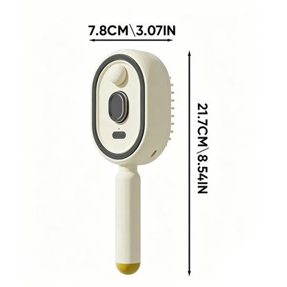 🔥 Essential Oil Mist Comb, Anti-Tangle Electric Massage Brush