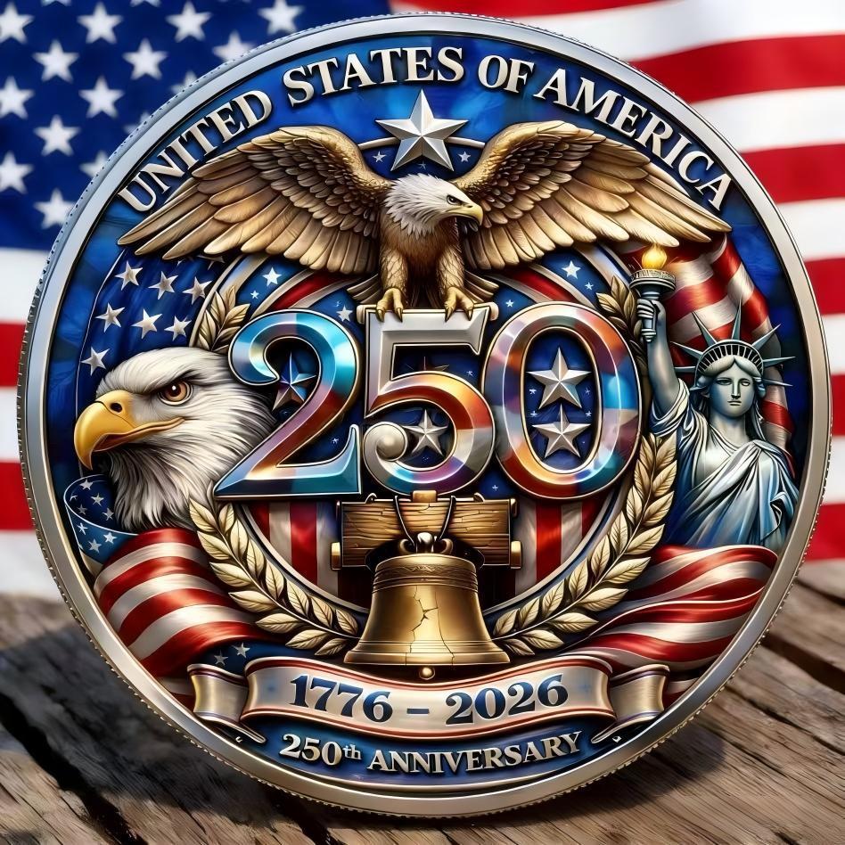 UNITED STATES 25O THANNIVERSARY COIN