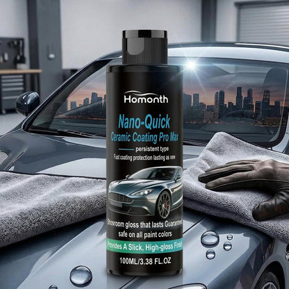 Nano Ceramic Coating Professional Edition MAX Version is specially designed for automobiles
