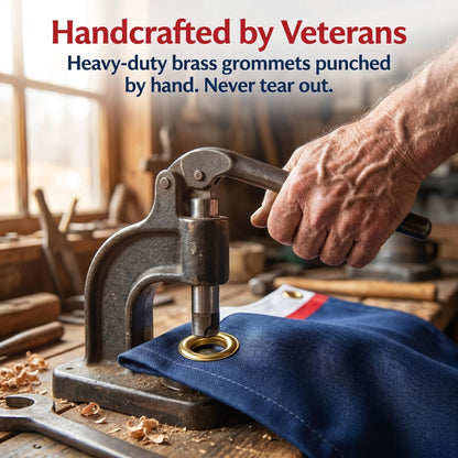 100% Veteran Owned / Handcrafted in USA-250th Anniversary Banner