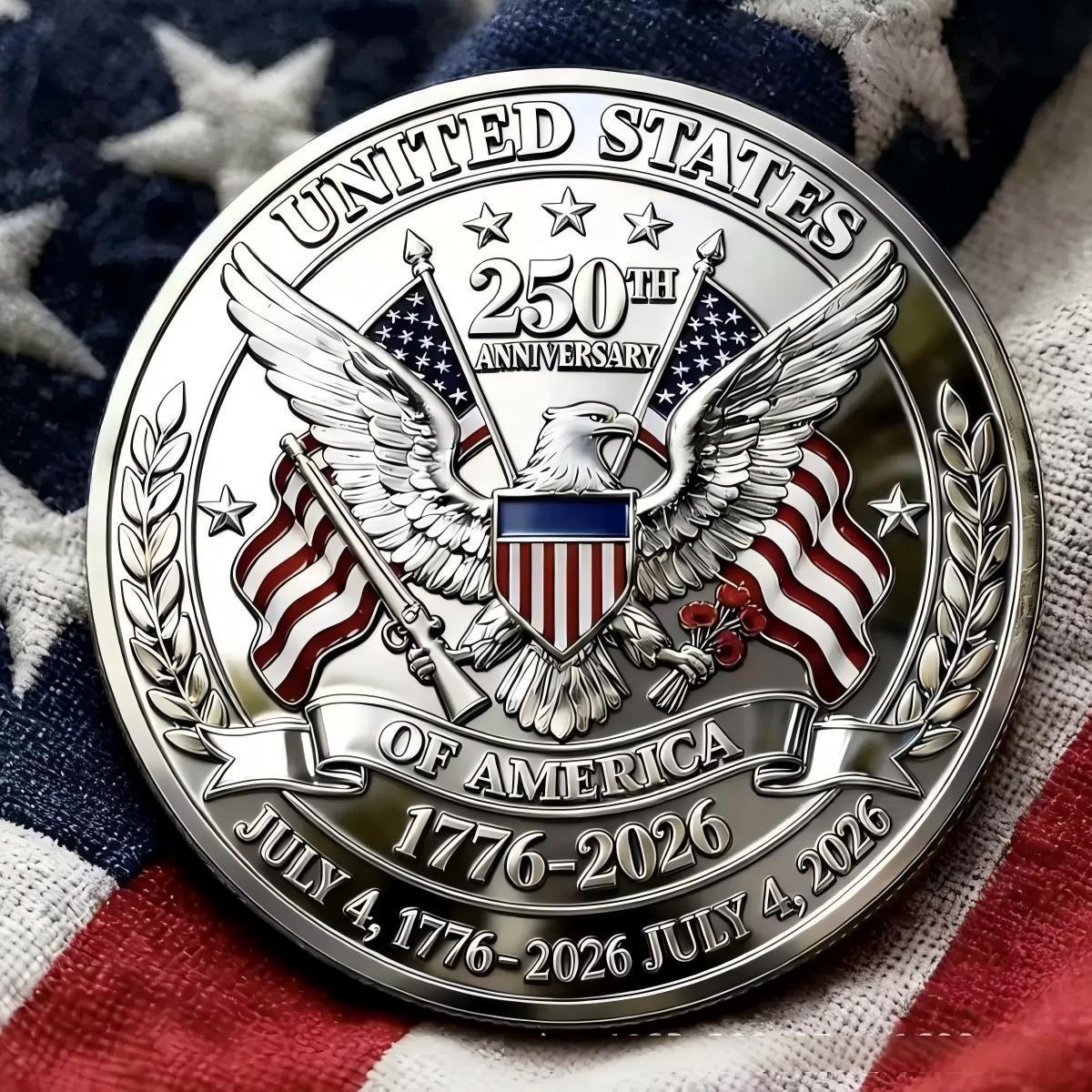 UNITED STATES 25O THANNIVERSARY COIN