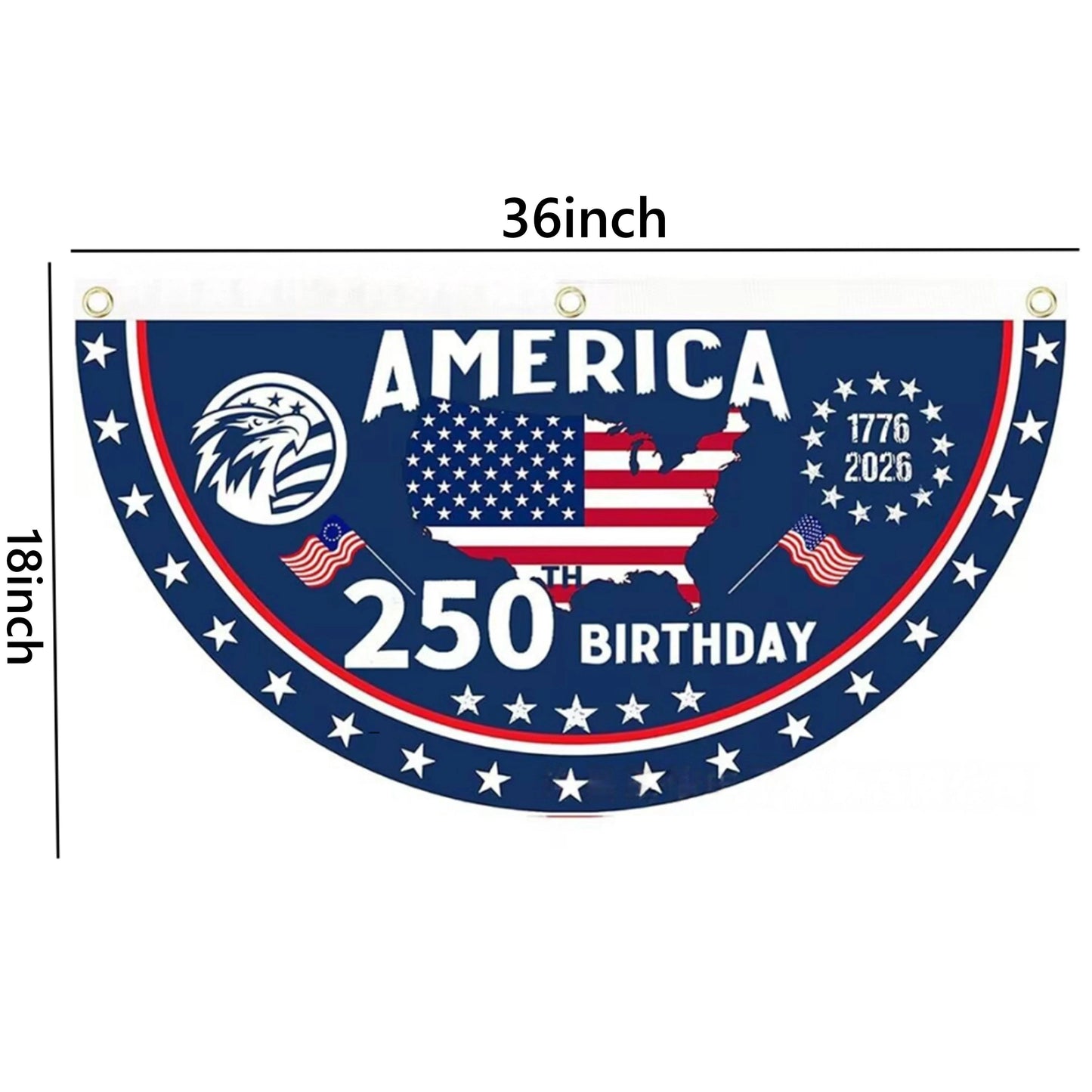 100% Veteran Owned / Handcrafted in USA-250th Anniversary Banner