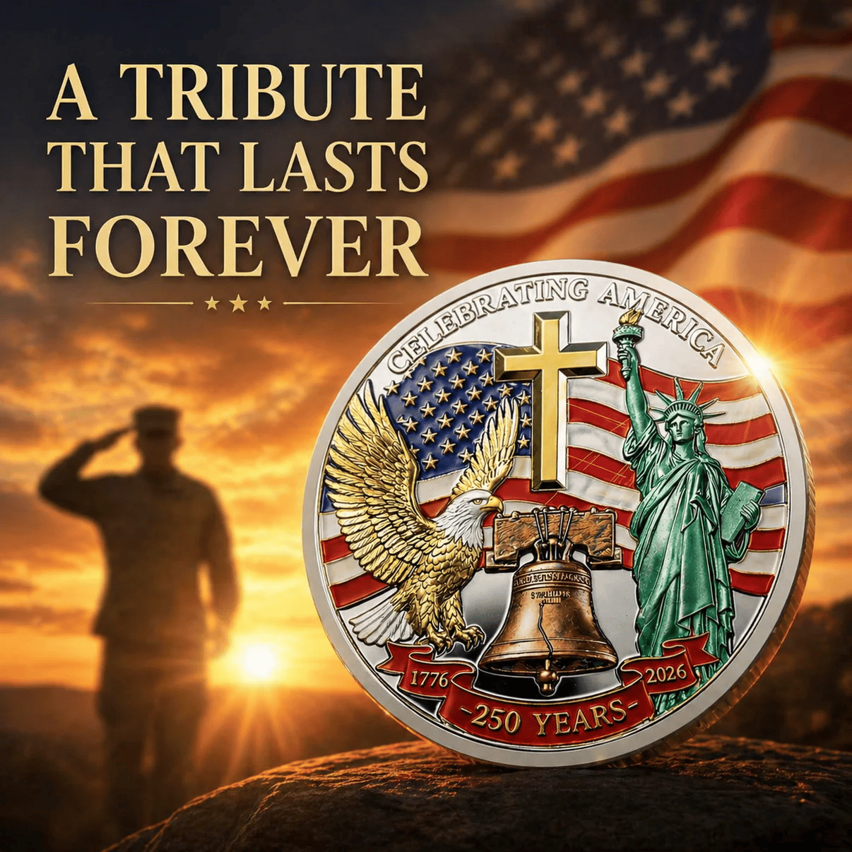 UNITED STATES 25O THANNIVERSARY COIN