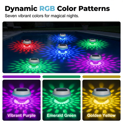 🔥Summer Sale 50% OFF🐟✨ Solar Floating Pool Light